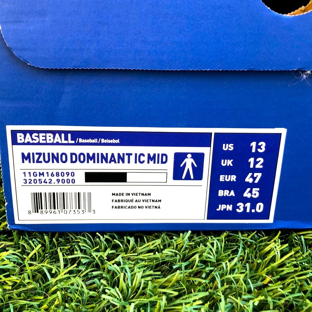 MIZUNO Baseball Metal Cleats⚾️ Mens 13  BRAND NEW! - Picture 4 of 7